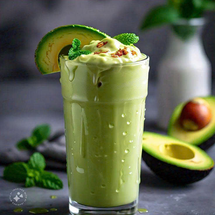 Avocado milk shake
