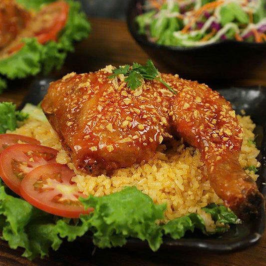 Vietnamese Crispy Fried Chicken Rice