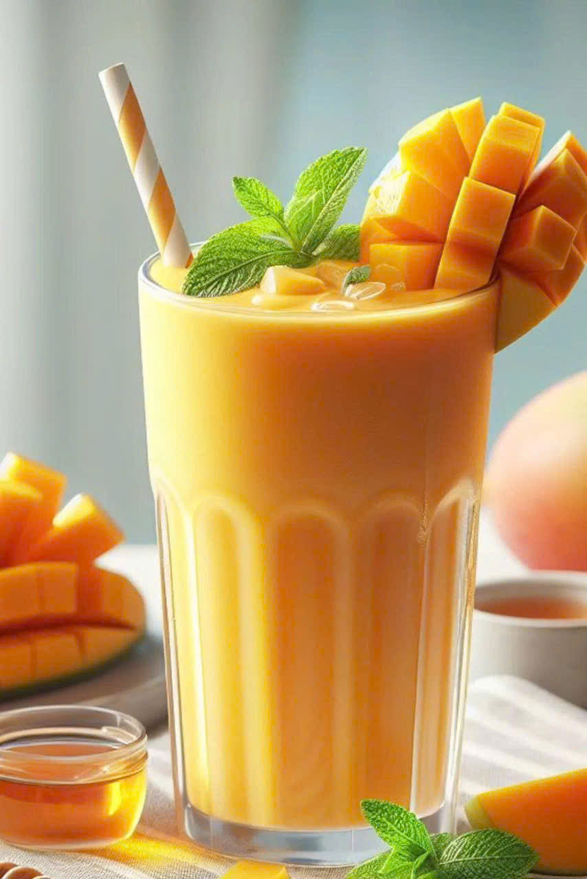 Mango milk shake